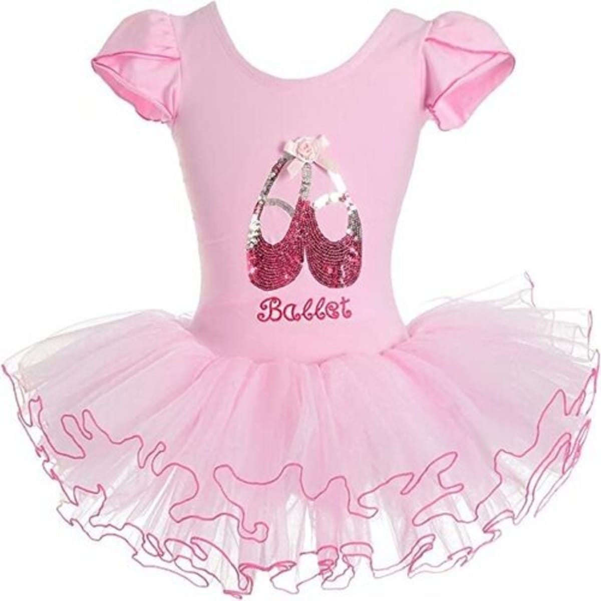 Ballet Hot Pink Girls Tutu Skirt Dance Costume Ships Fast