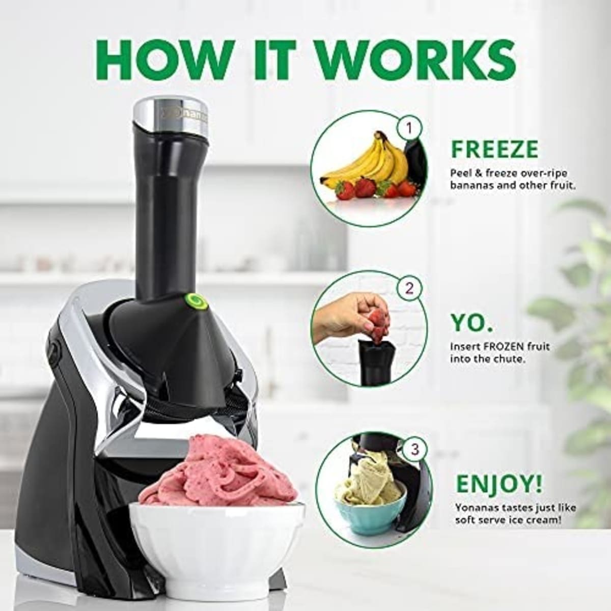 Frozen banana cheap machine yonanas