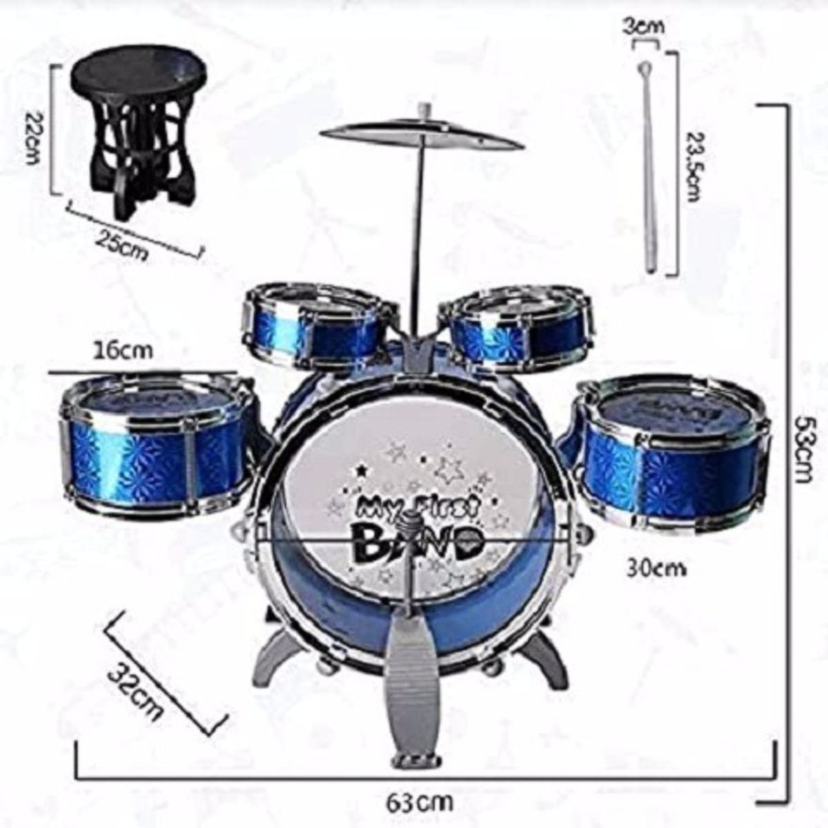 My first band drum set deals