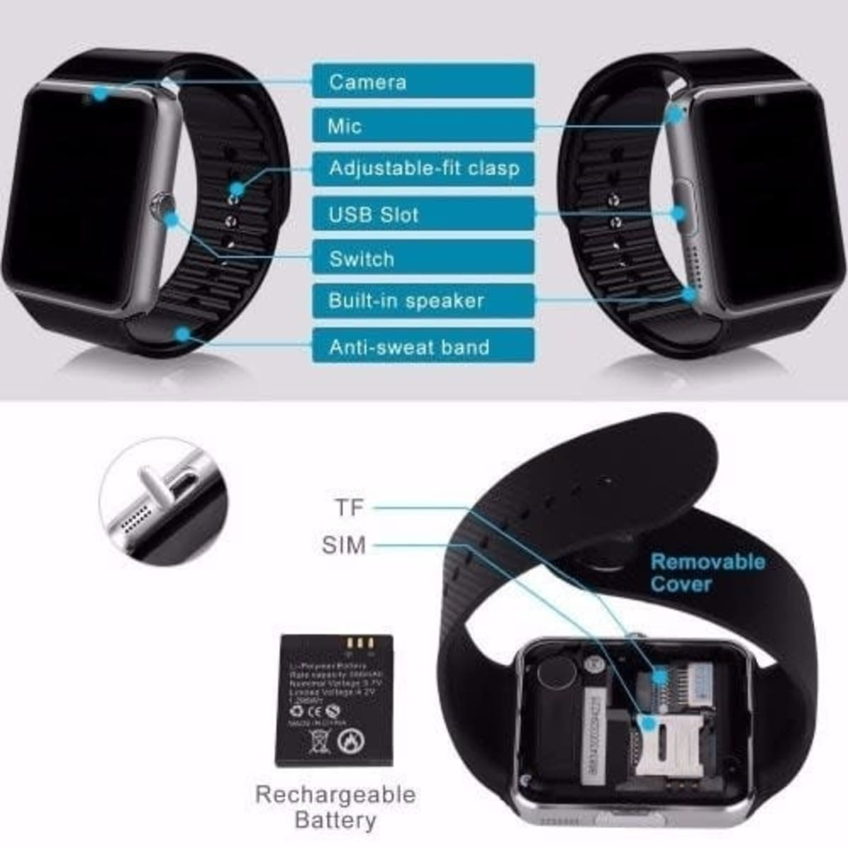 Gt08 discount sim card