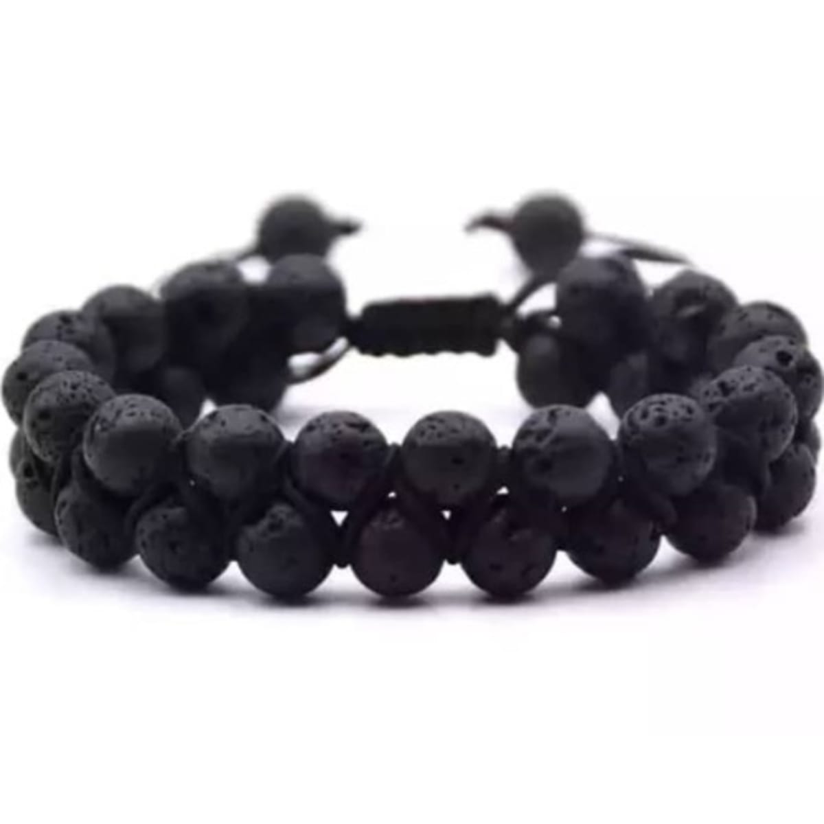Black Double Shamballa Rock Konga Online Shopping