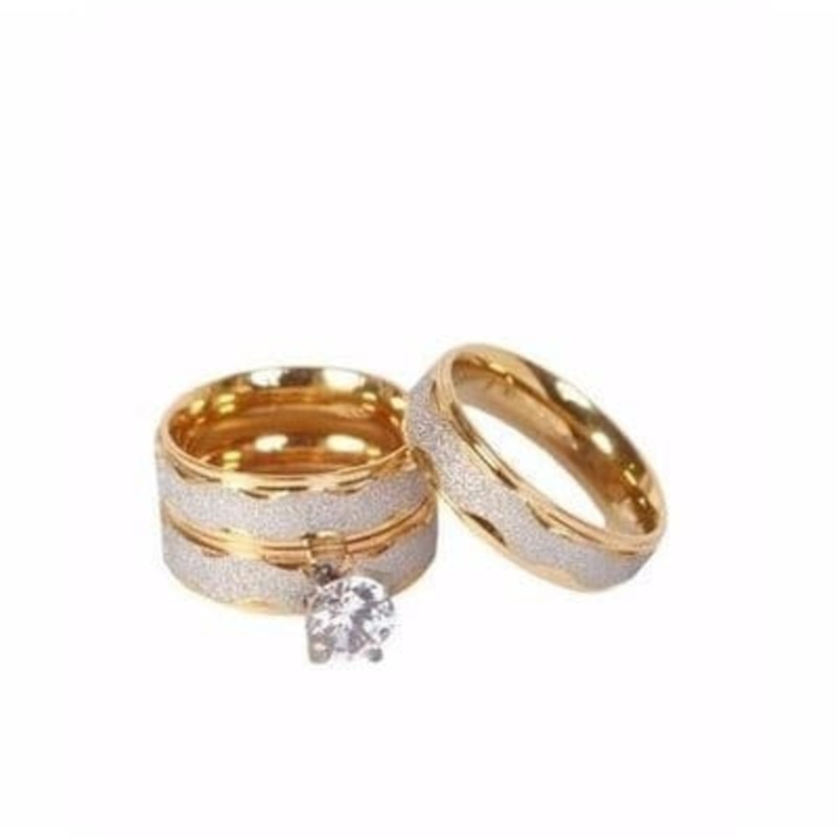 Angel wedding new arrivals ring set