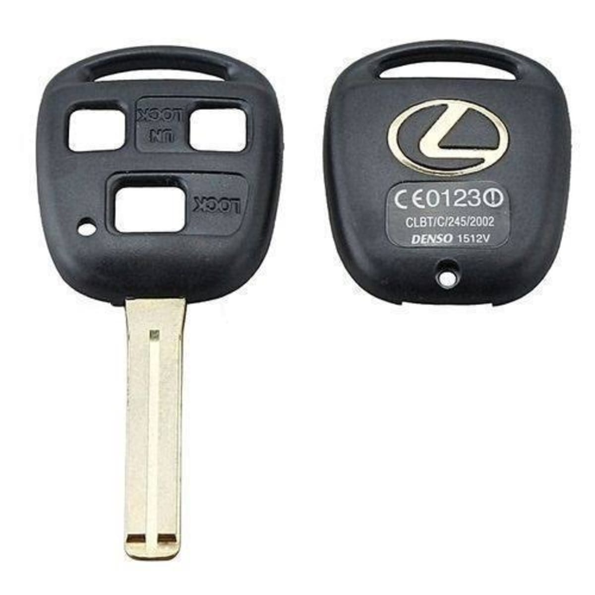 Lexus Replacement Shell Key Case Black Konga Online Shopping