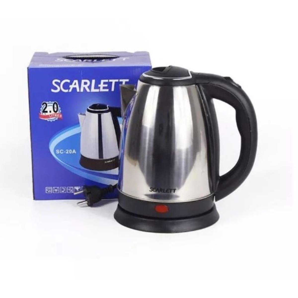 Scarlett Electric Jug 2L 1500W Konga Online Shopping