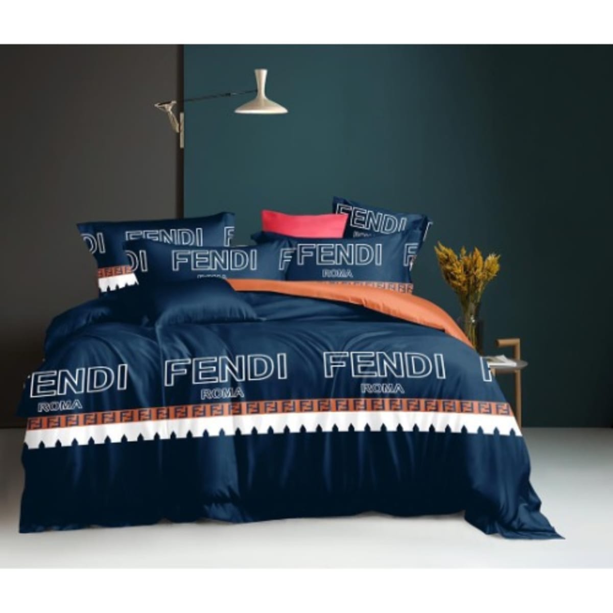 Fendi Inspired Bedsheet Duvet And Four Pillowcases Konga Online Shopping