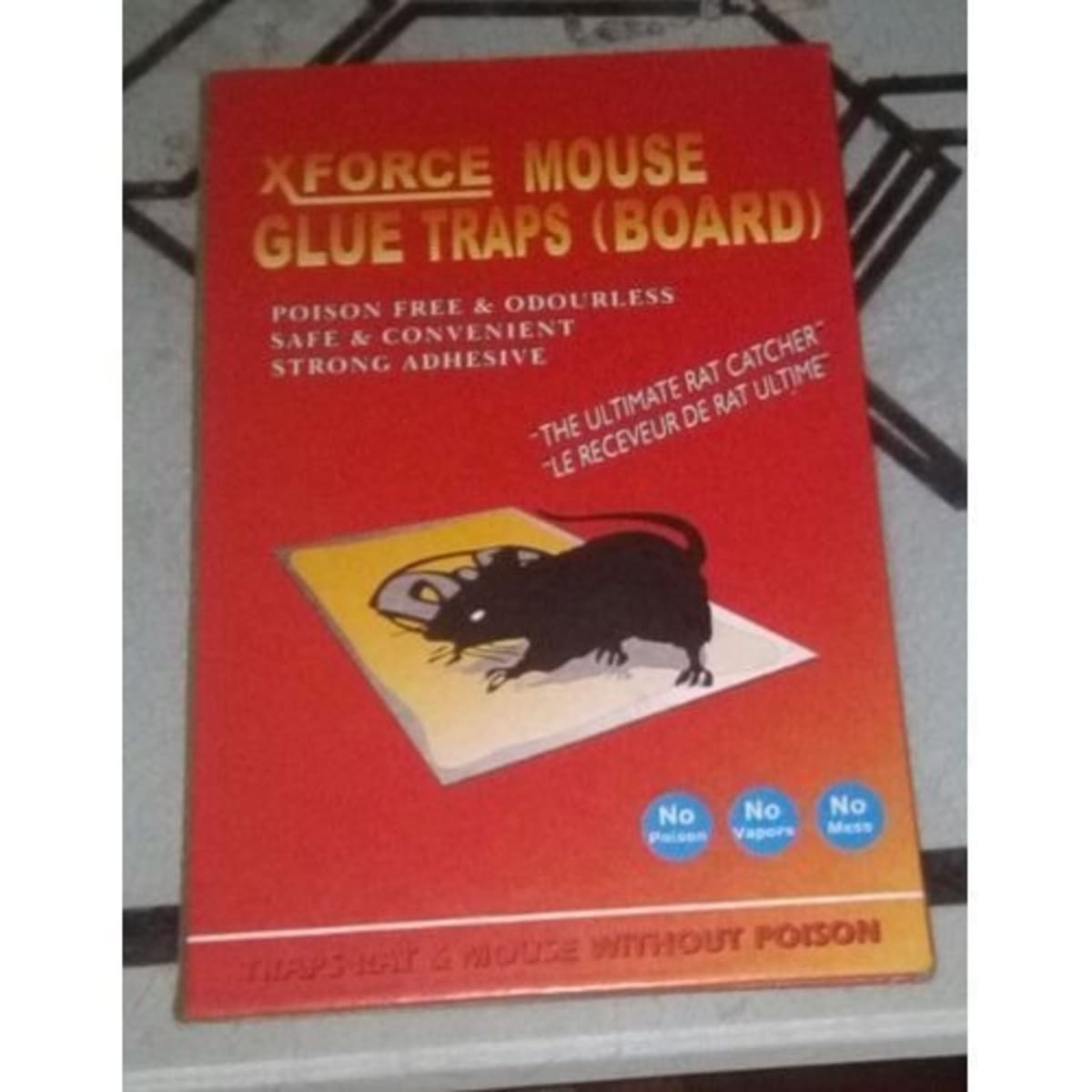 Buy See Inside Mouse Glue Trap Rat Catcher Adhesive Sticky Glue