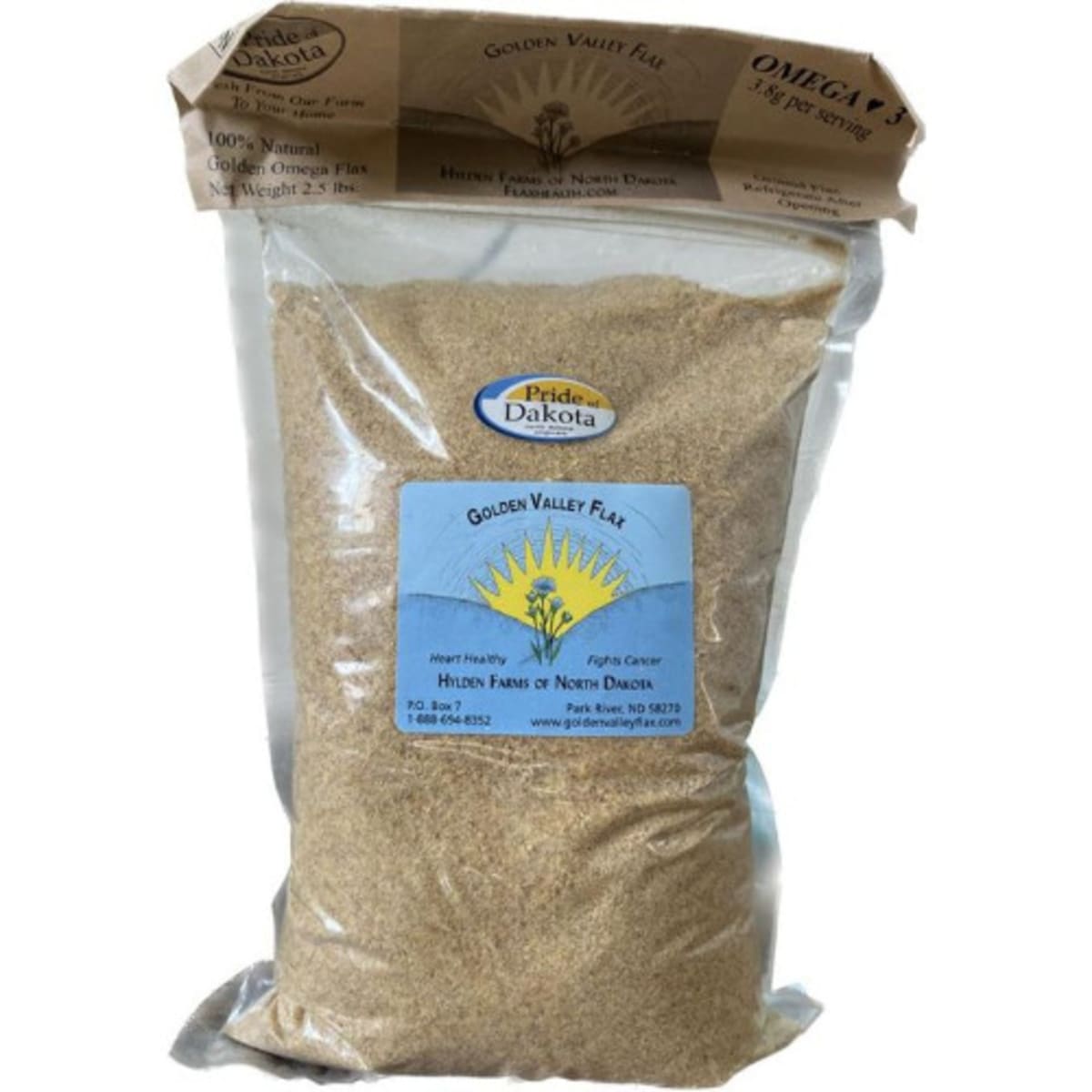 Natural Ground Flax Meal 2.5lbs 1.13kg Konga Online Shopping