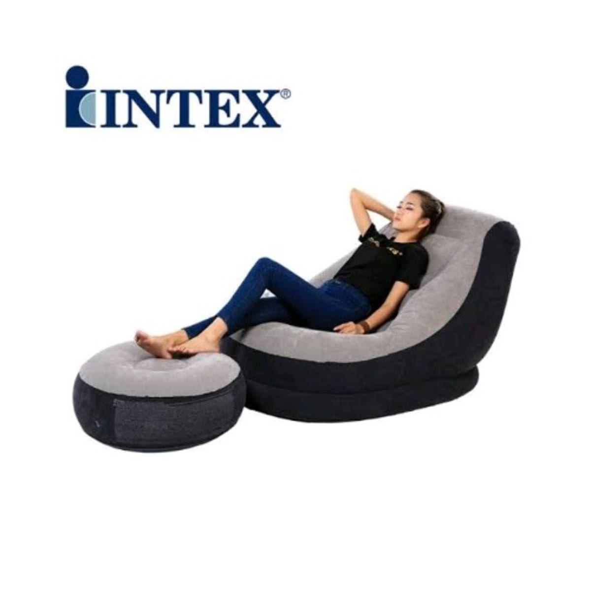 Intex ultra lounge chair and ottoman deals
