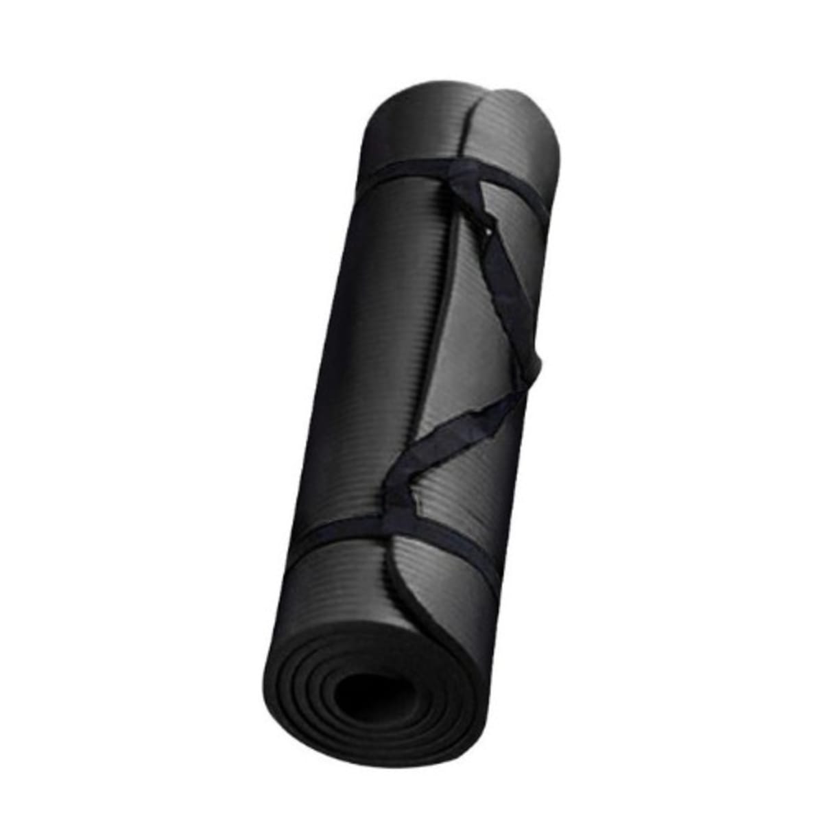 Thick Yoga Exercise Mats Black Konga Online Shopping