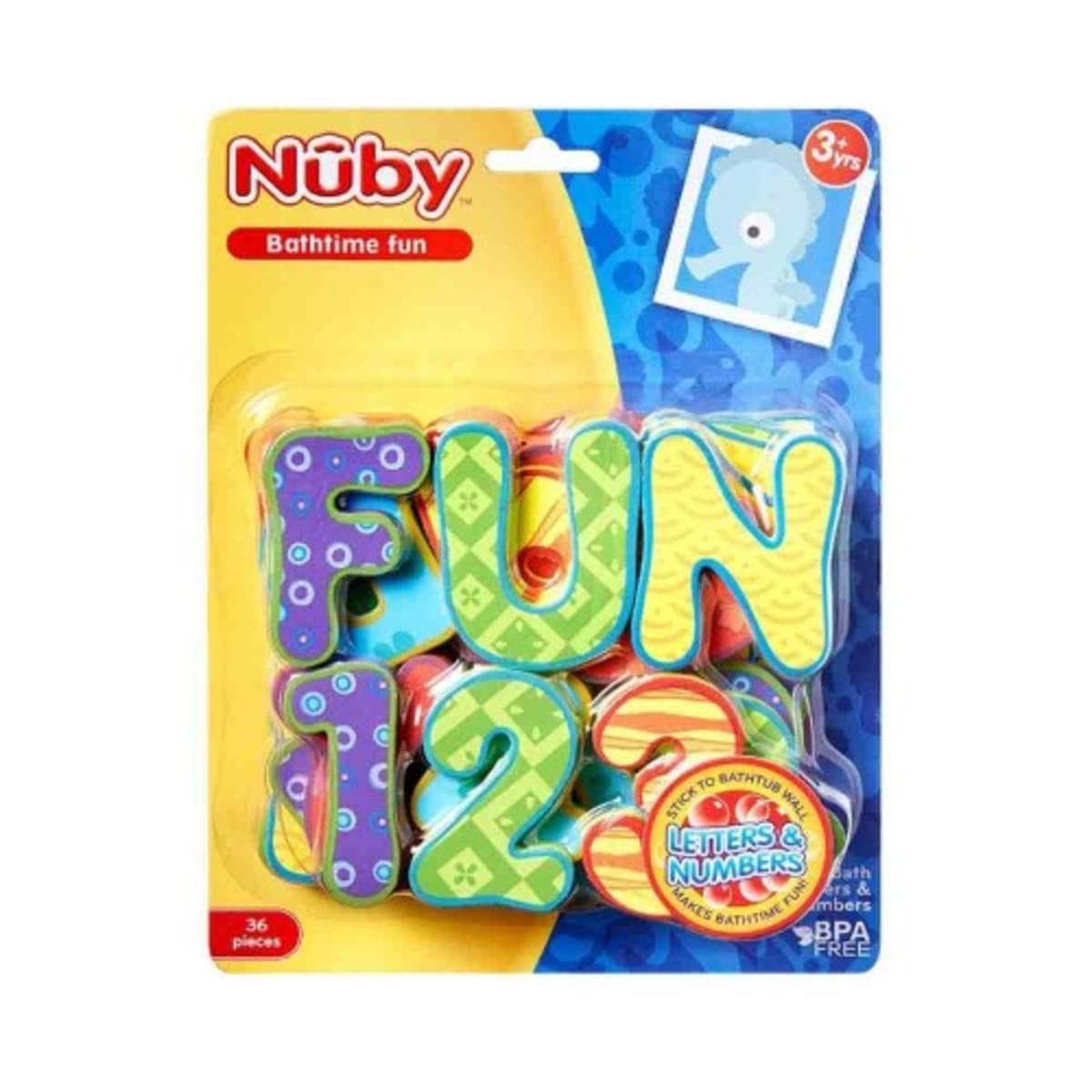 Nuby Bath Time Letters And Numbers Konga Online Shopping