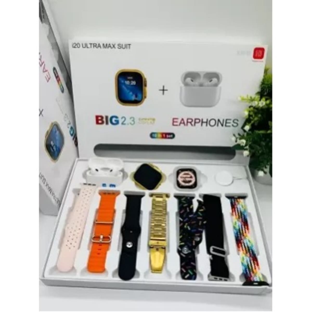 Smart watch store with suit