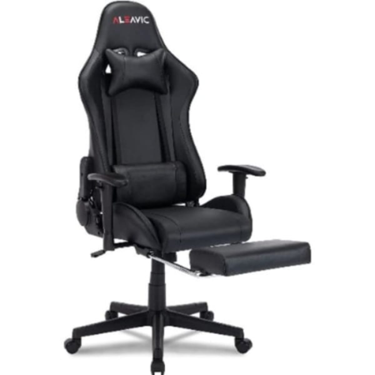 Gamer chair with leg rest on sale