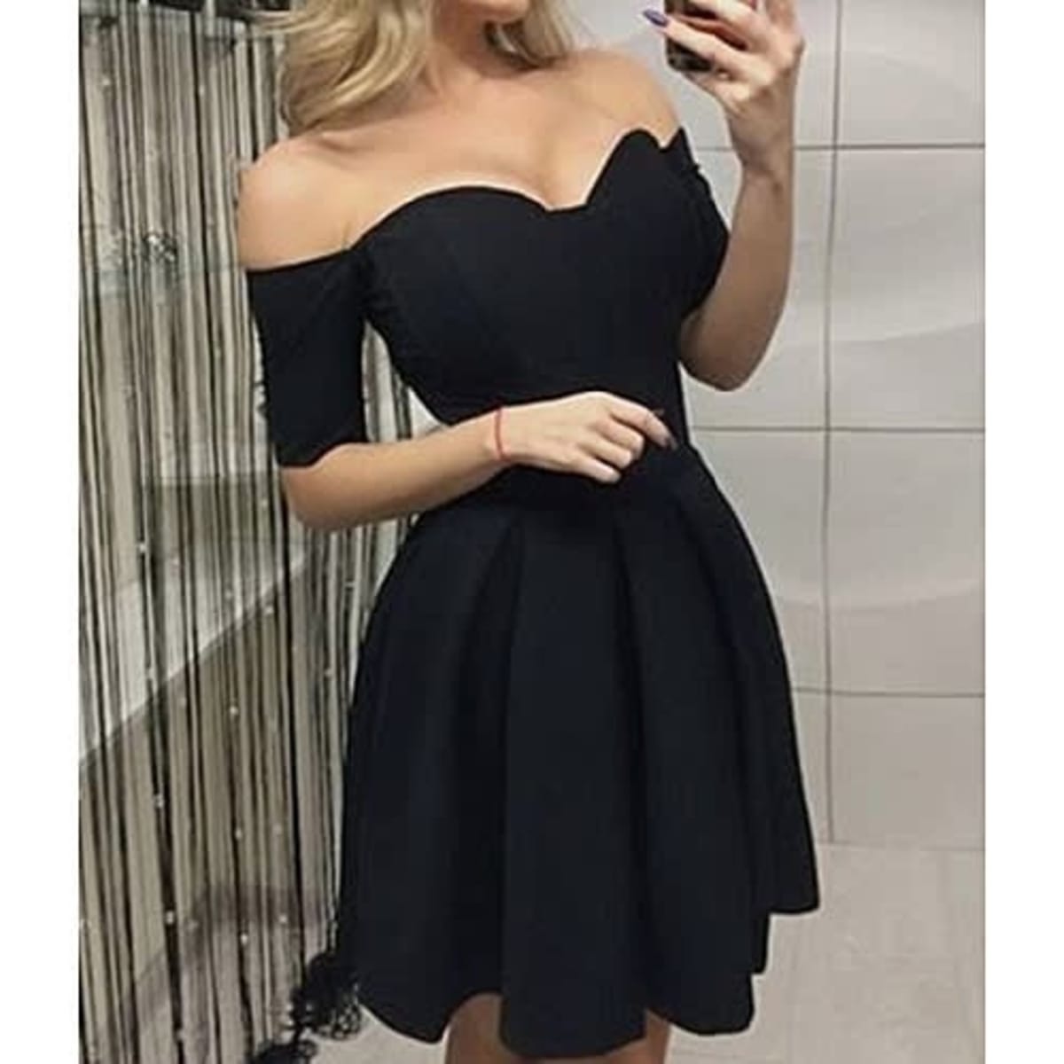 Half sleeve mini dress store