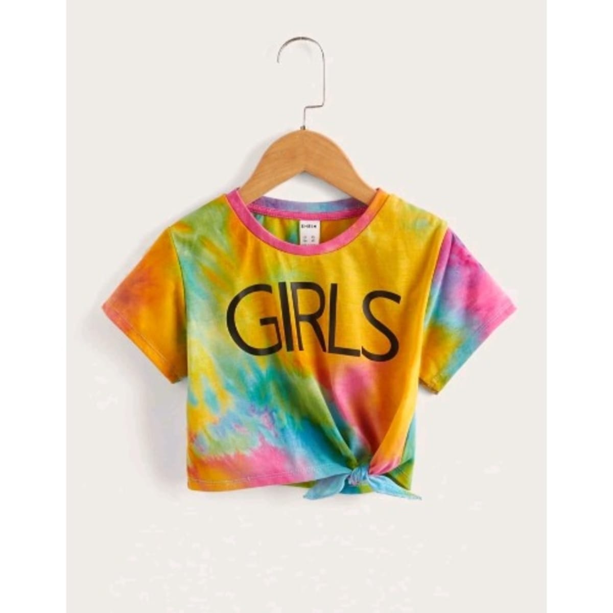 Girls tie deals dye top