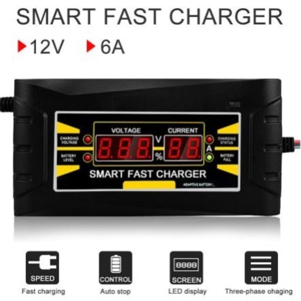 Smart fast shop charger 12v