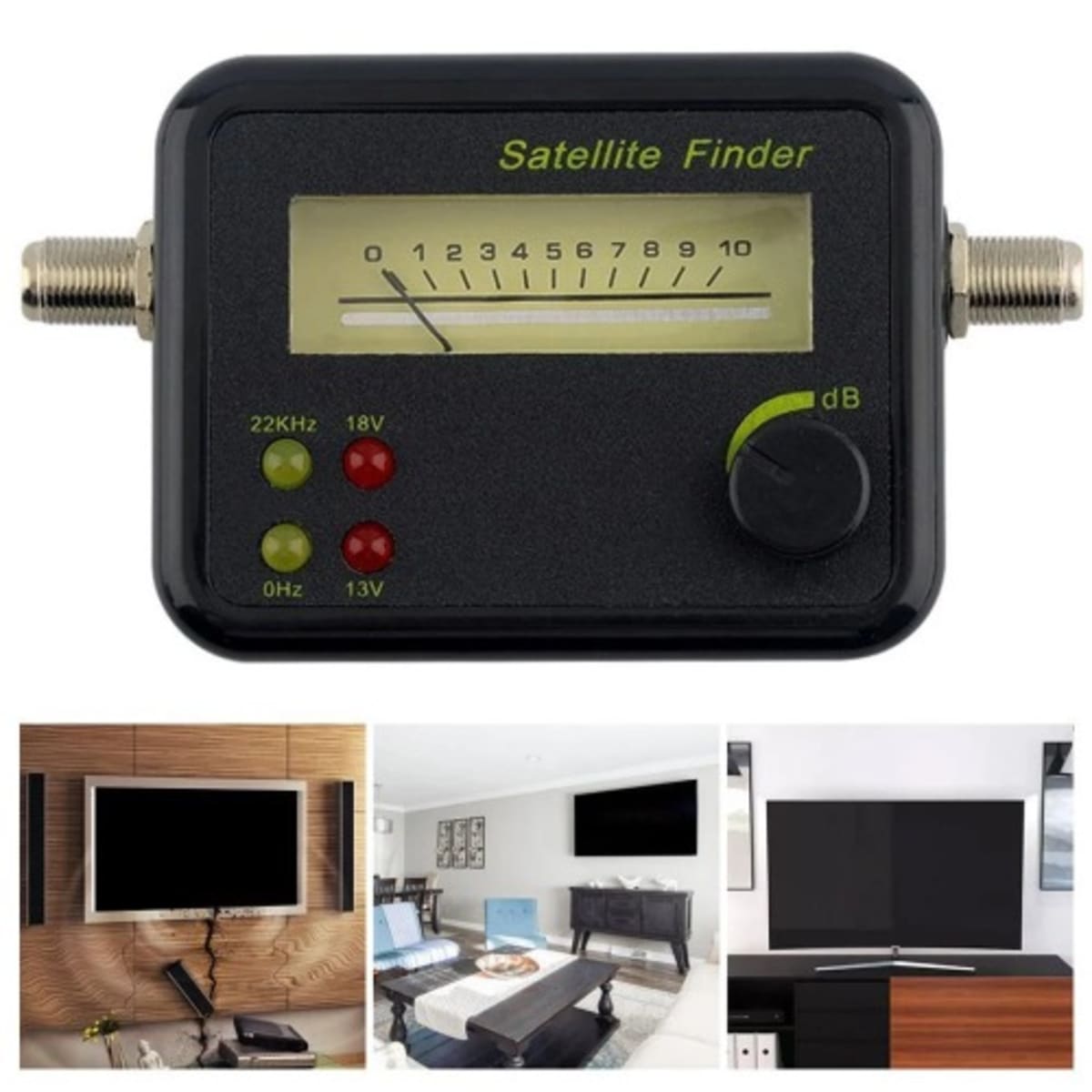 G-sat Mini Satellite Finder Signal Meter Tester With Digital Lcd Display