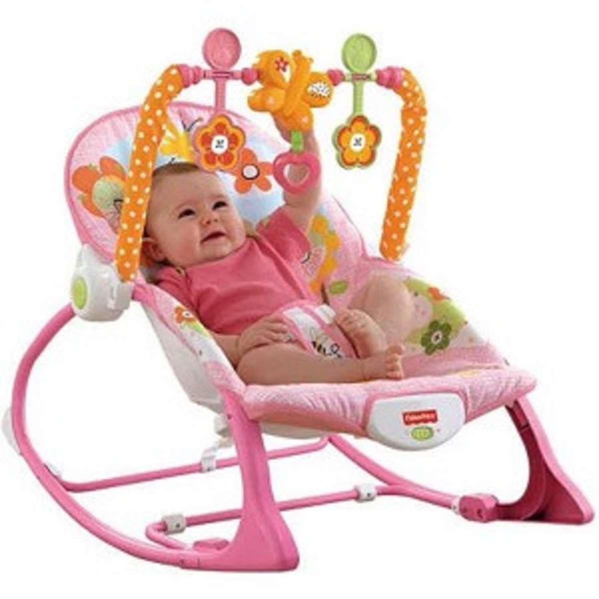 Fisher Price Infant to Toddler Rocker Pink Bunny Konga Online