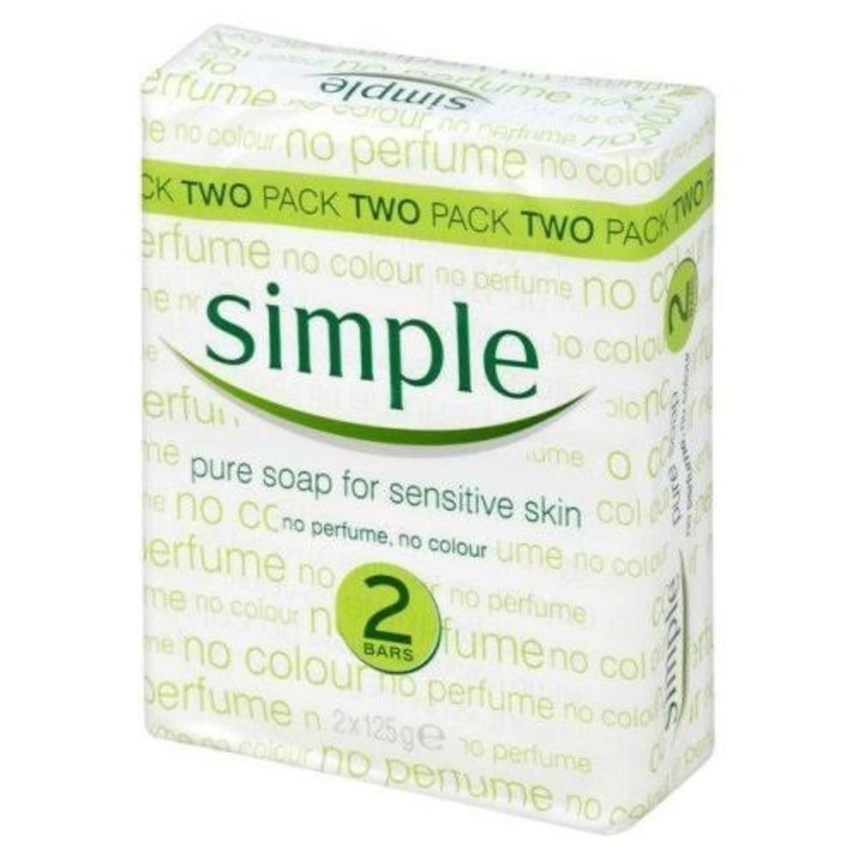 Simple Pure Soap For Sensitive Skin 125g X 2 Bars Konga Online