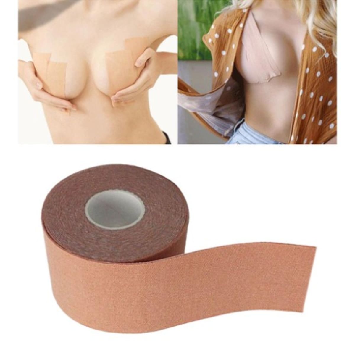 Bra Lift Boob Tape - Women Silicone Adhesive Strapless Sticky Bra