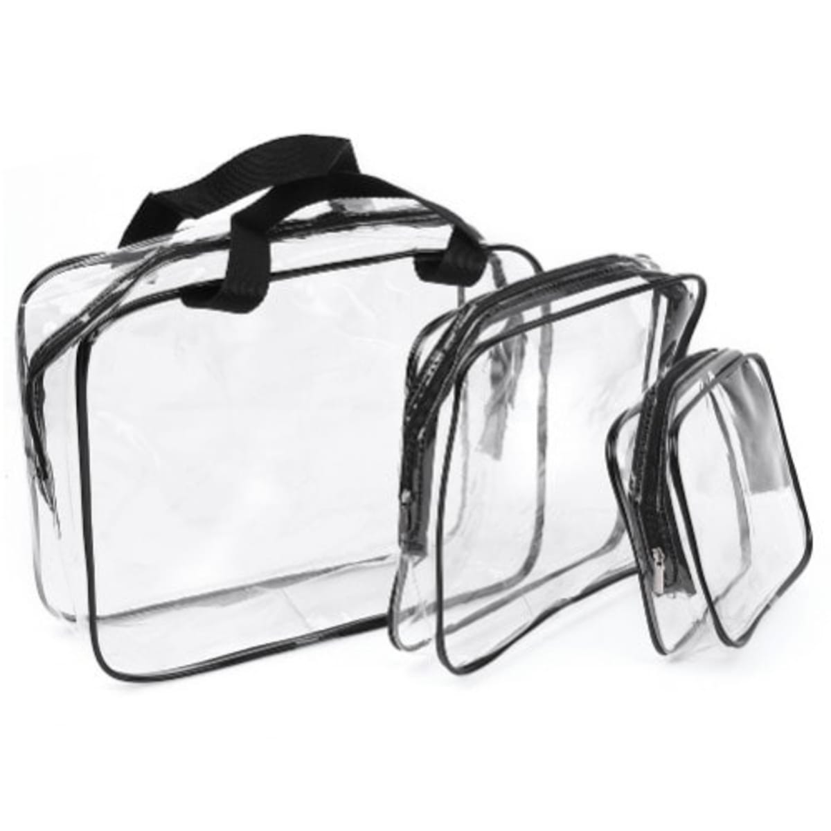 Transparent vanity bag best sale