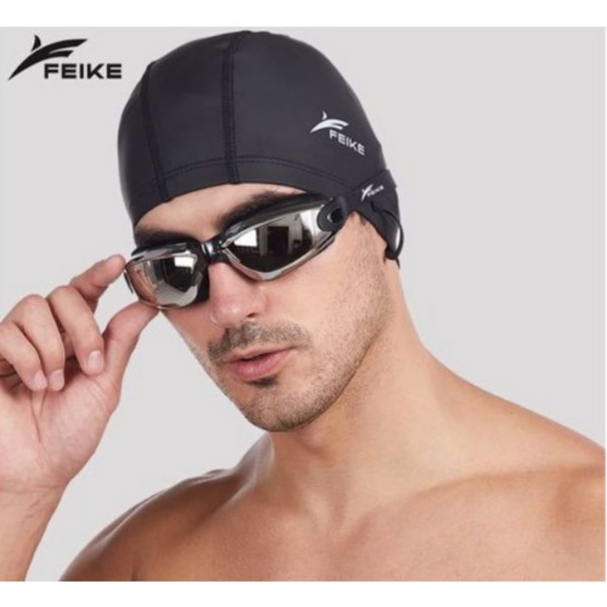 Swimming goggles and cap online best sale