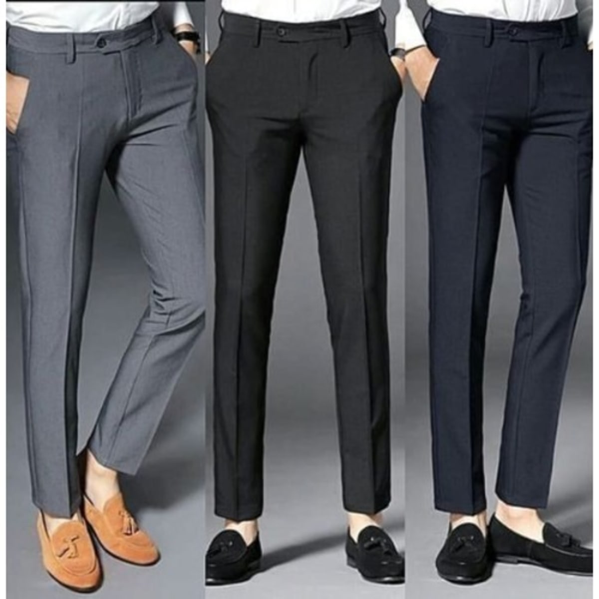 Top more than 82 black trousers mens cheap - in.cdgdbentre