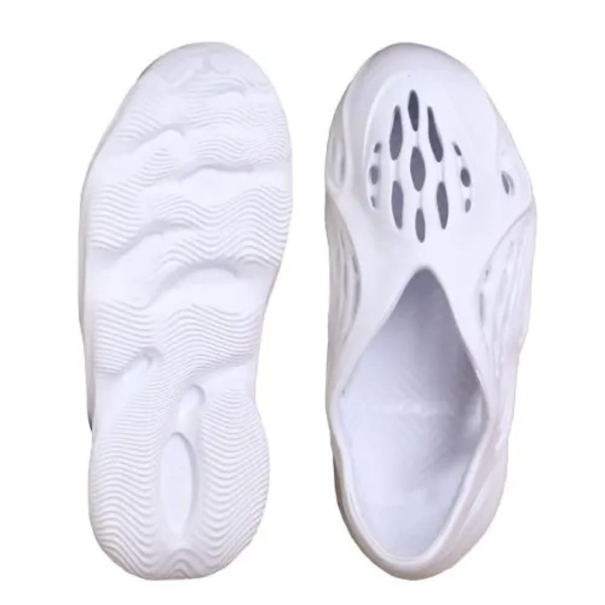 Rubber white sale shoes