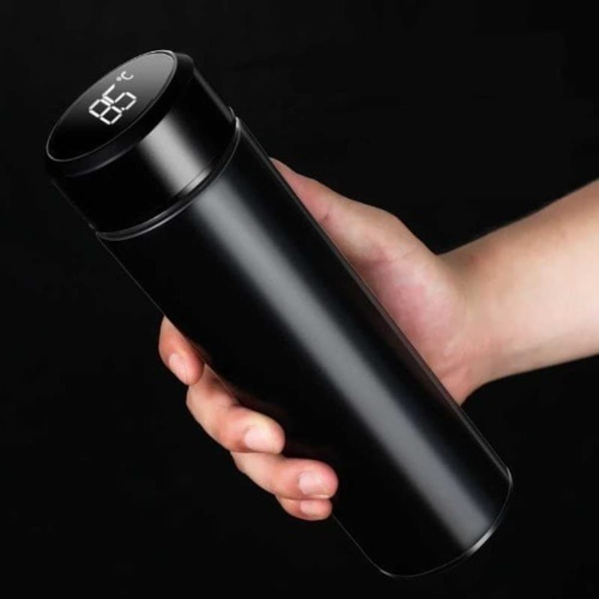 500ml Vacuum Cup LED Temperature Display Water Bottle Stainless Steel  Double Wall Insulated Cup - China Water Bottle and Travel Mug price