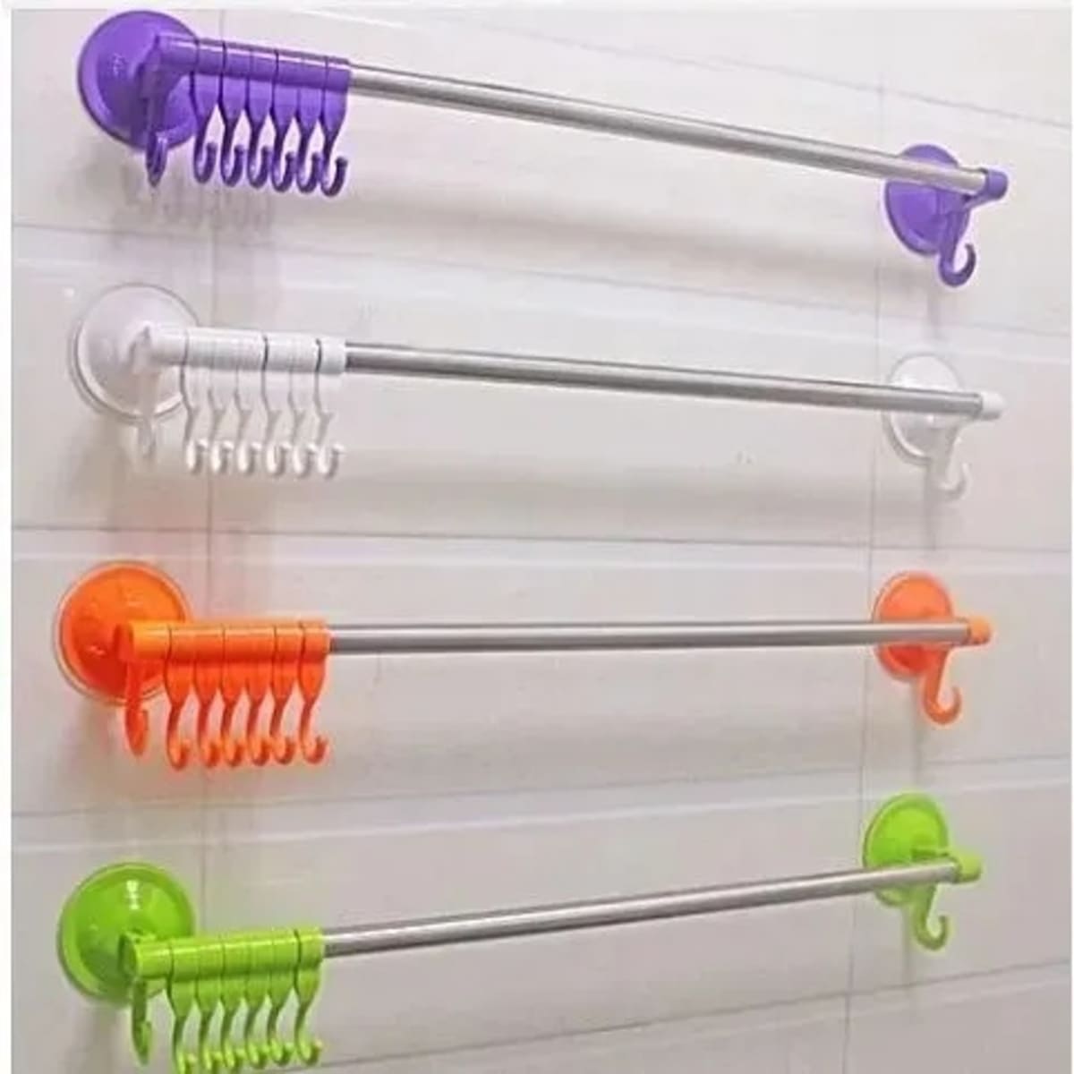 Bathroom best sale hanger plastic