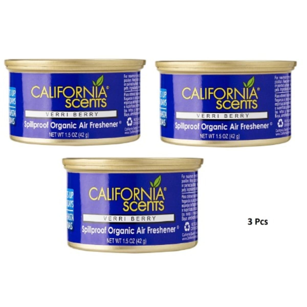 California Scents Air Freshener - Verri Berry - 42g X 3pieces