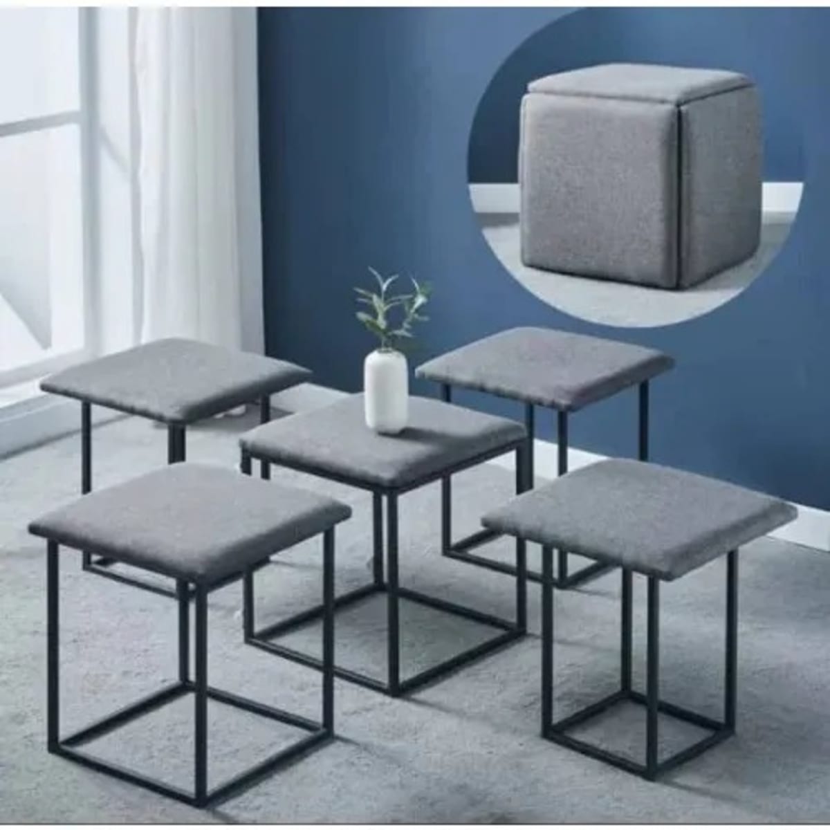 5 in sale 1 cube stool