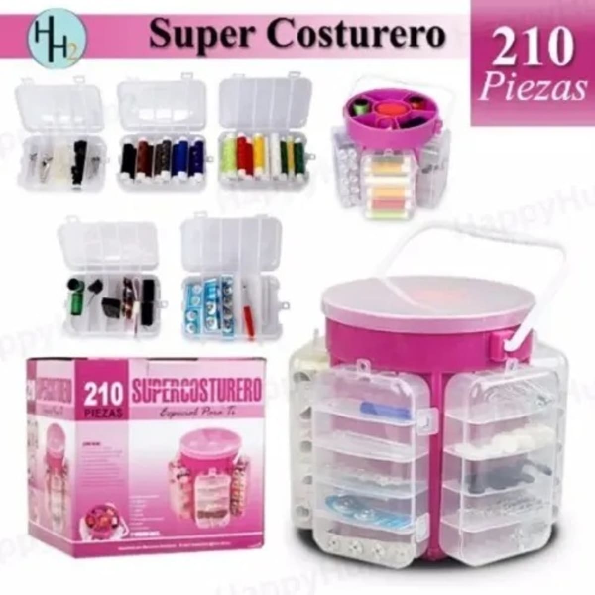 SET MINI COSTURERO PINK