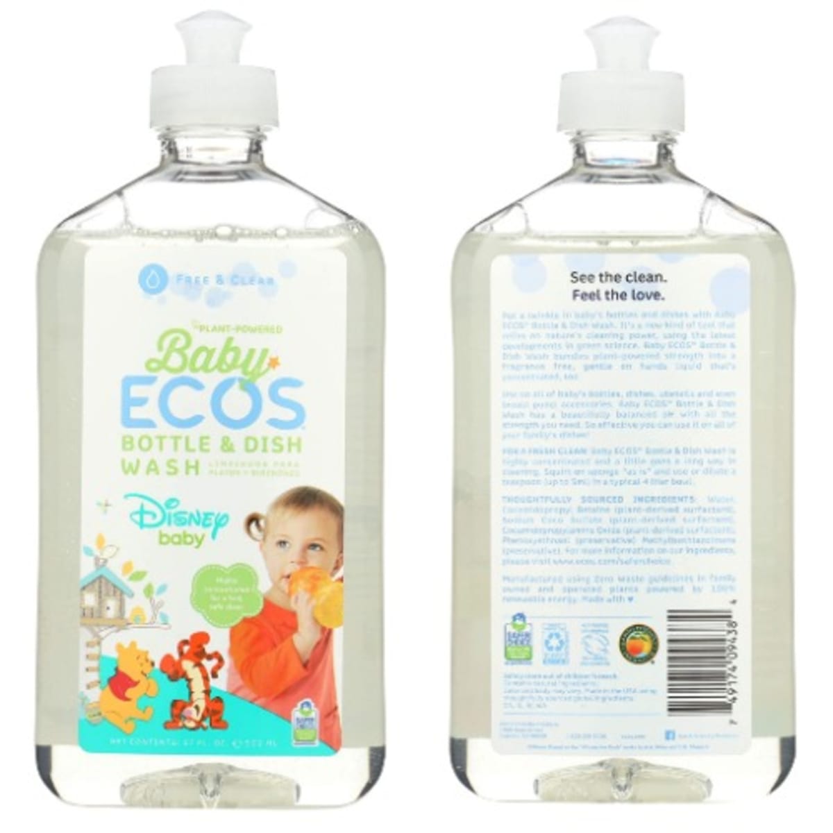 Baby ecos bottle cheap and dish wash