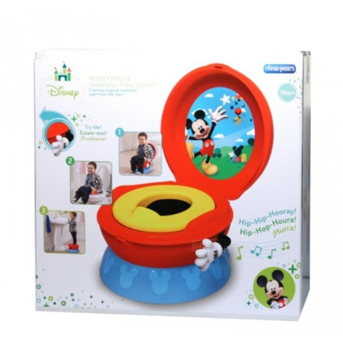 Mickey deals mouse potty
