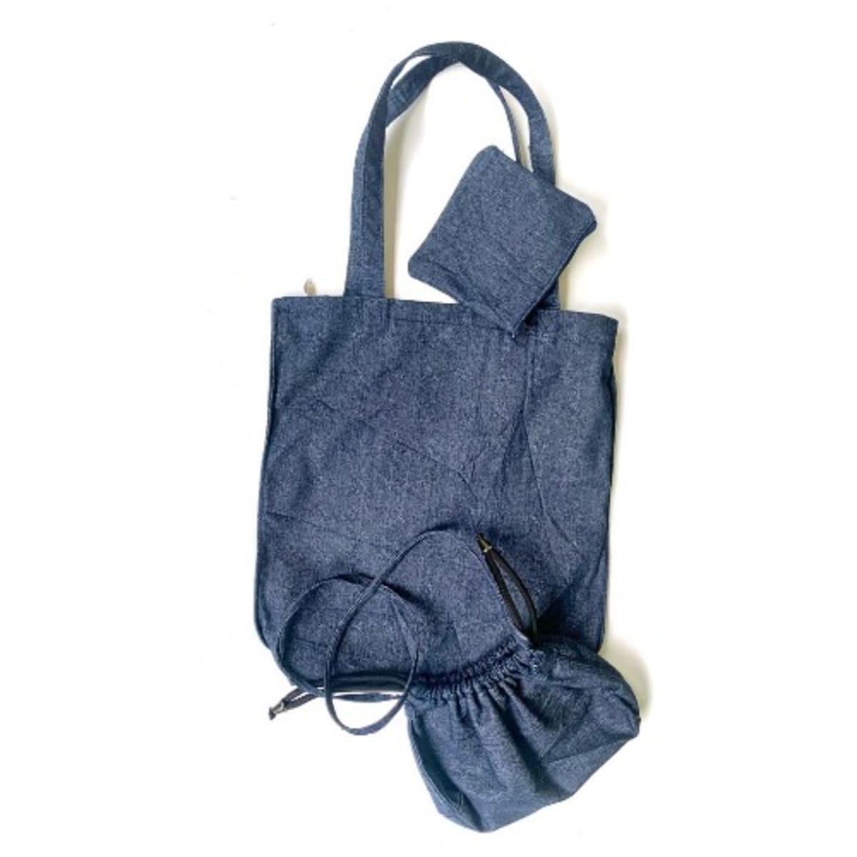 Blue jean best sale bag