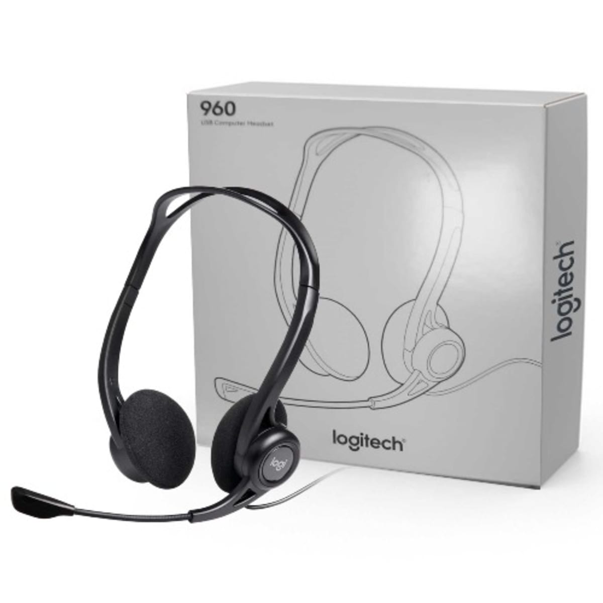 Logitech 960 USB Pc Headset | Konga Online Shopping