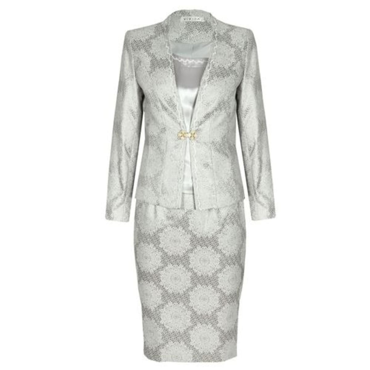 Silver hotsell suit ladies