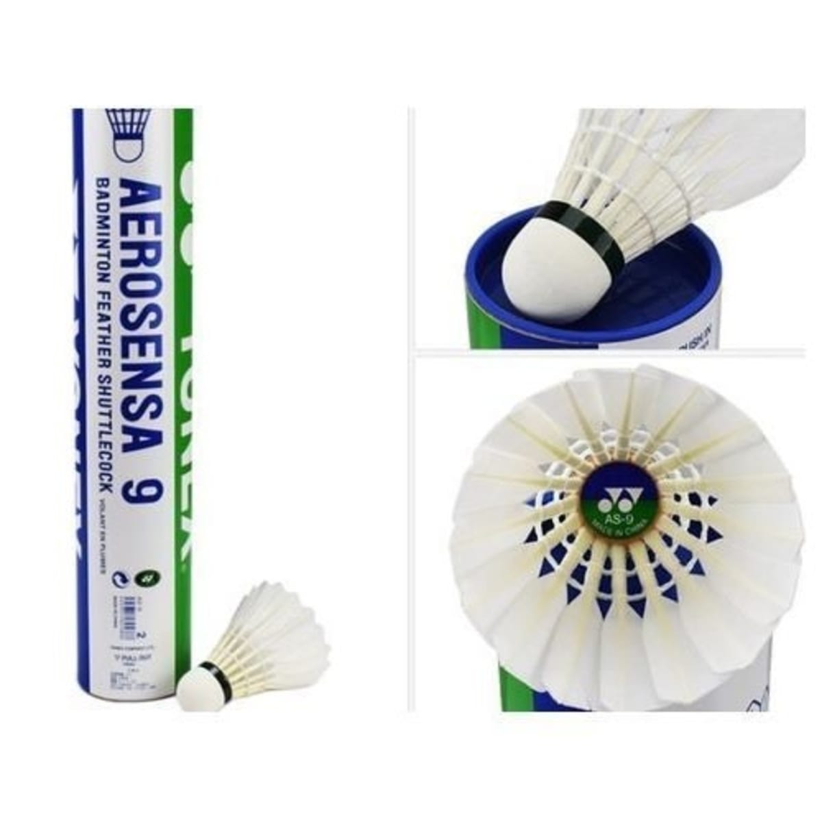 Yonex As9 Professional Goose Feather Badminton Shuttle 12pcs