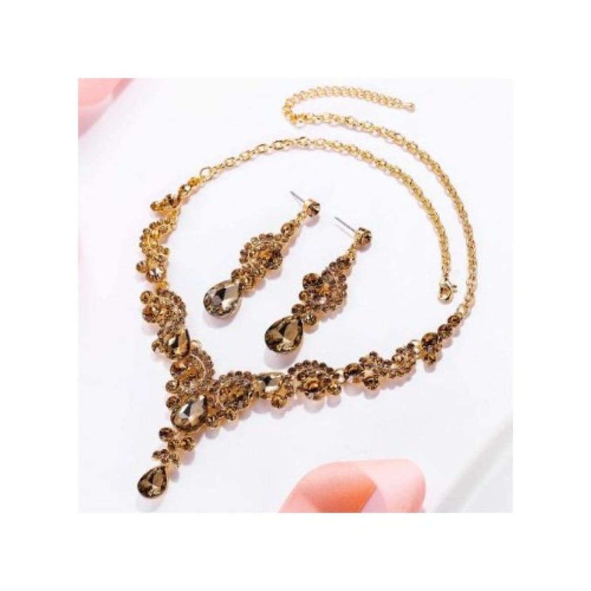 Ladies Wedding Necklace Set Gold Konga Online Shopping