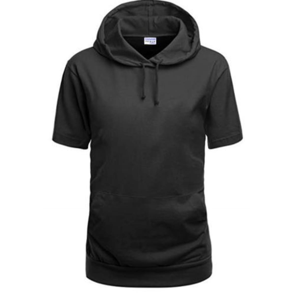 Short sleeve hooded discount top