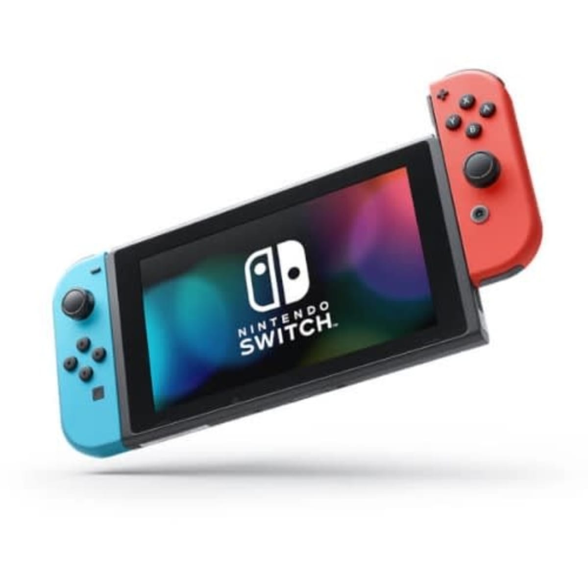 Nintendo switch neon red & mario kart 8 deluxe bundle outlet
