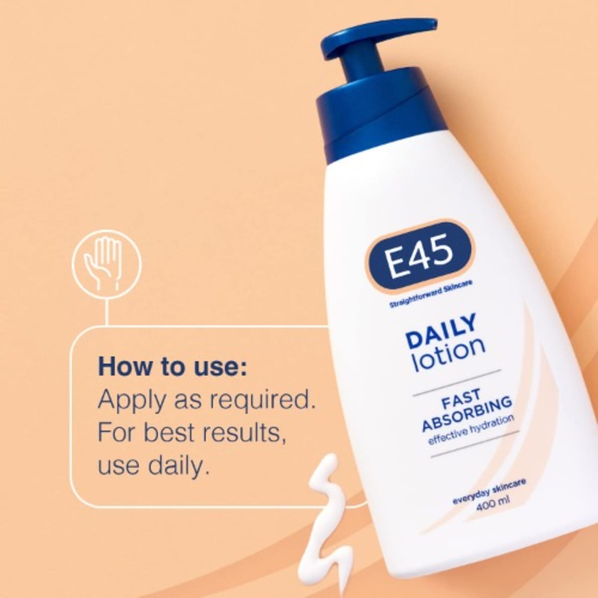 E45 Lotion For Very Dry Skin Sooth Dryness Smooth Rough Skin