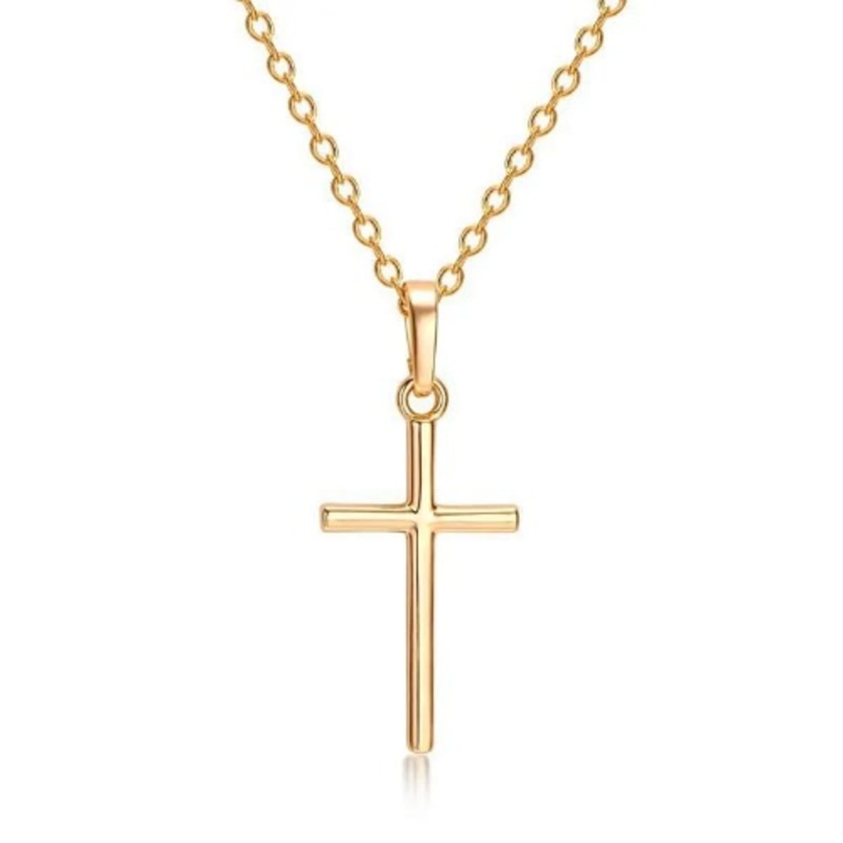 Christ discount necklace gold