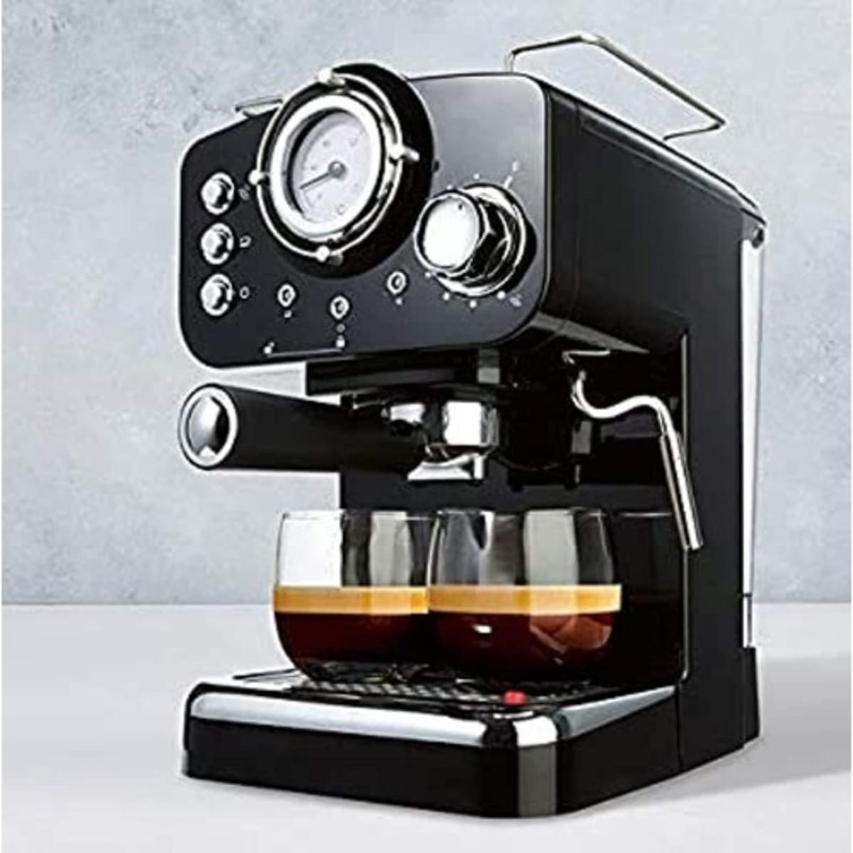 Sainsbury's home espresso coffee store machine with milk frother