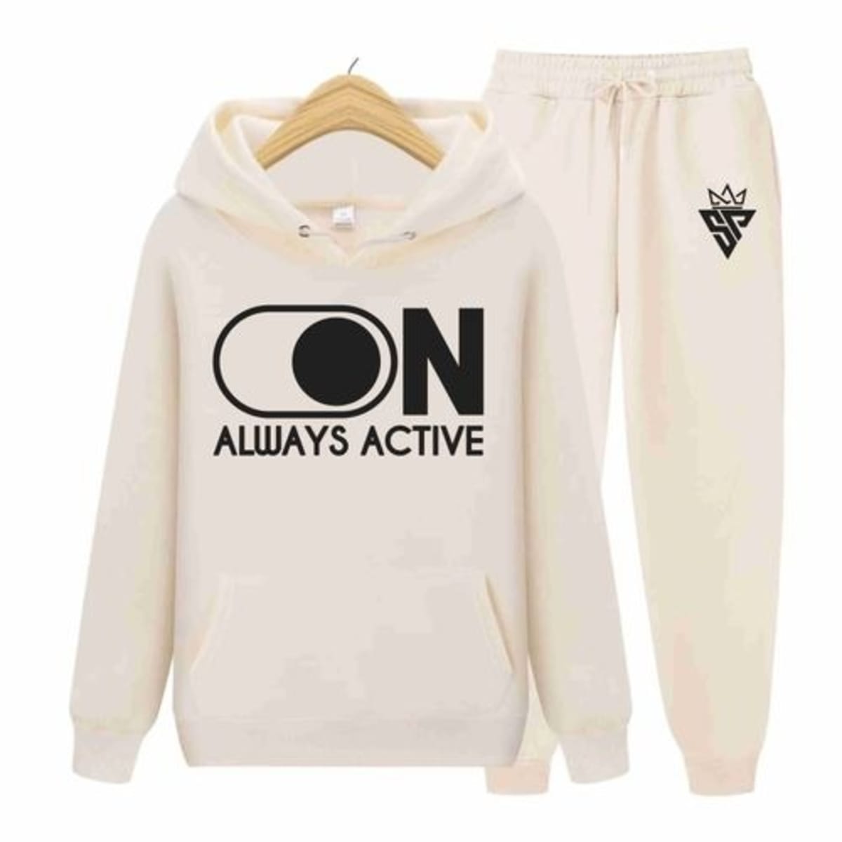 Custom made Offwhite Hoodie And Jogger With Prints Pk6