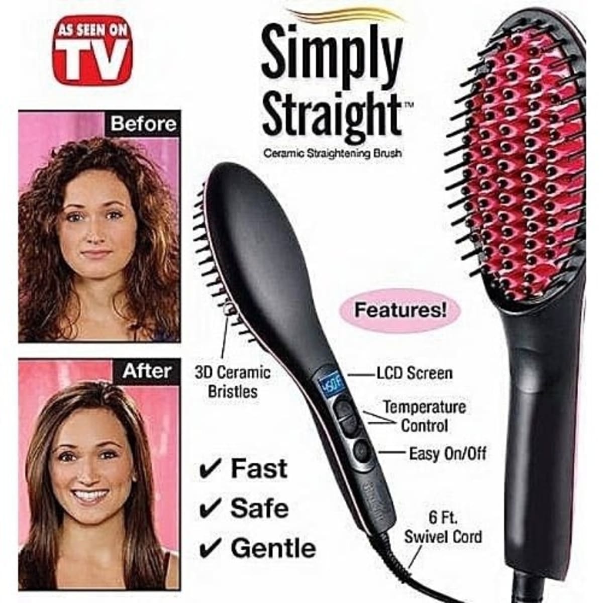 Hair straight brush best sale price