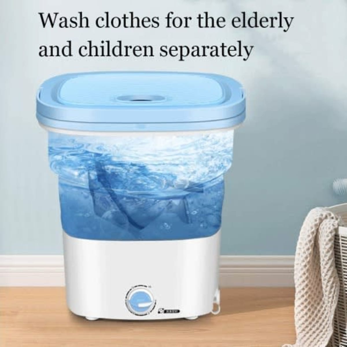 shoppers love this small portable washing machine