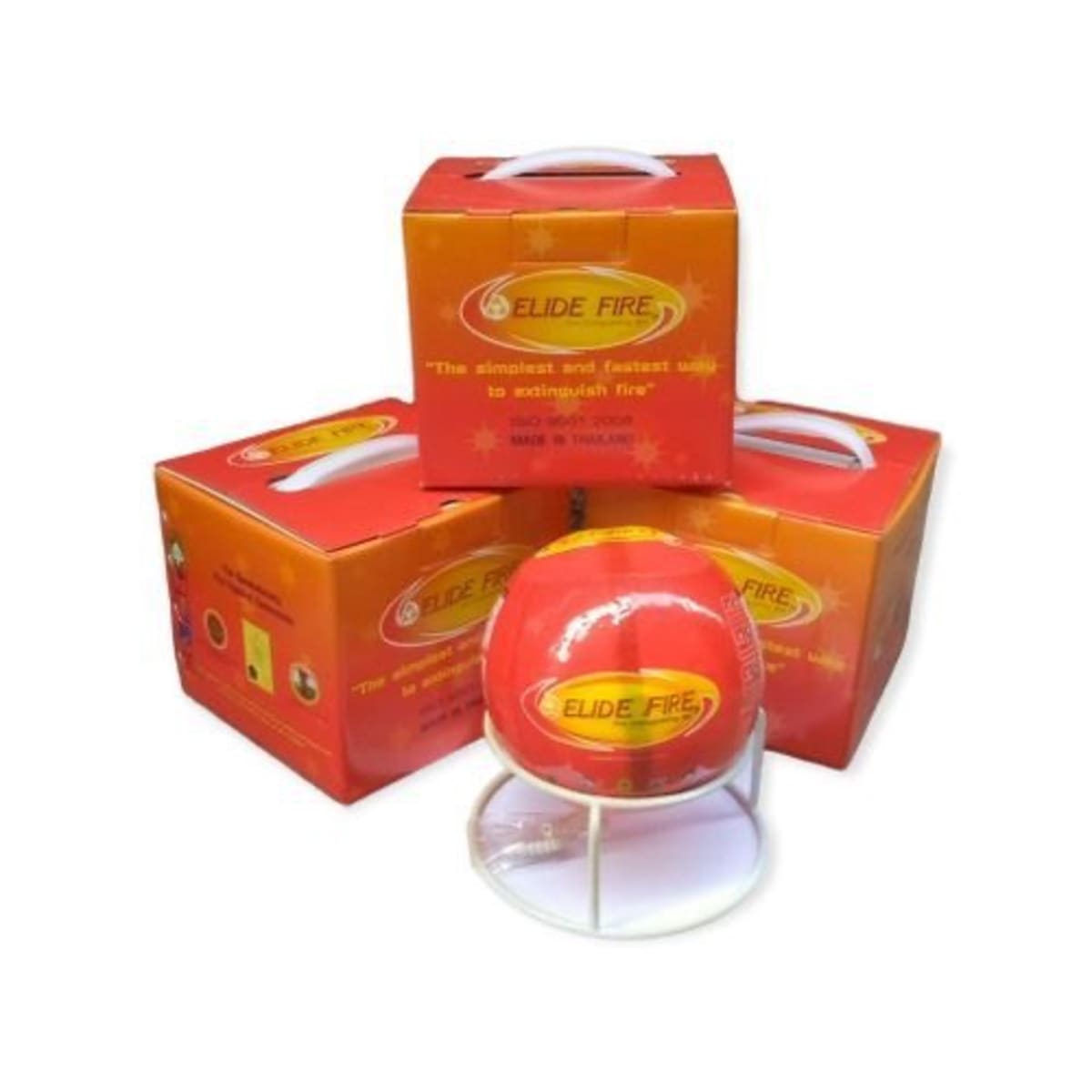Elide Fire® Extinguishing Ball 4 or 6 - Sold in the USA at