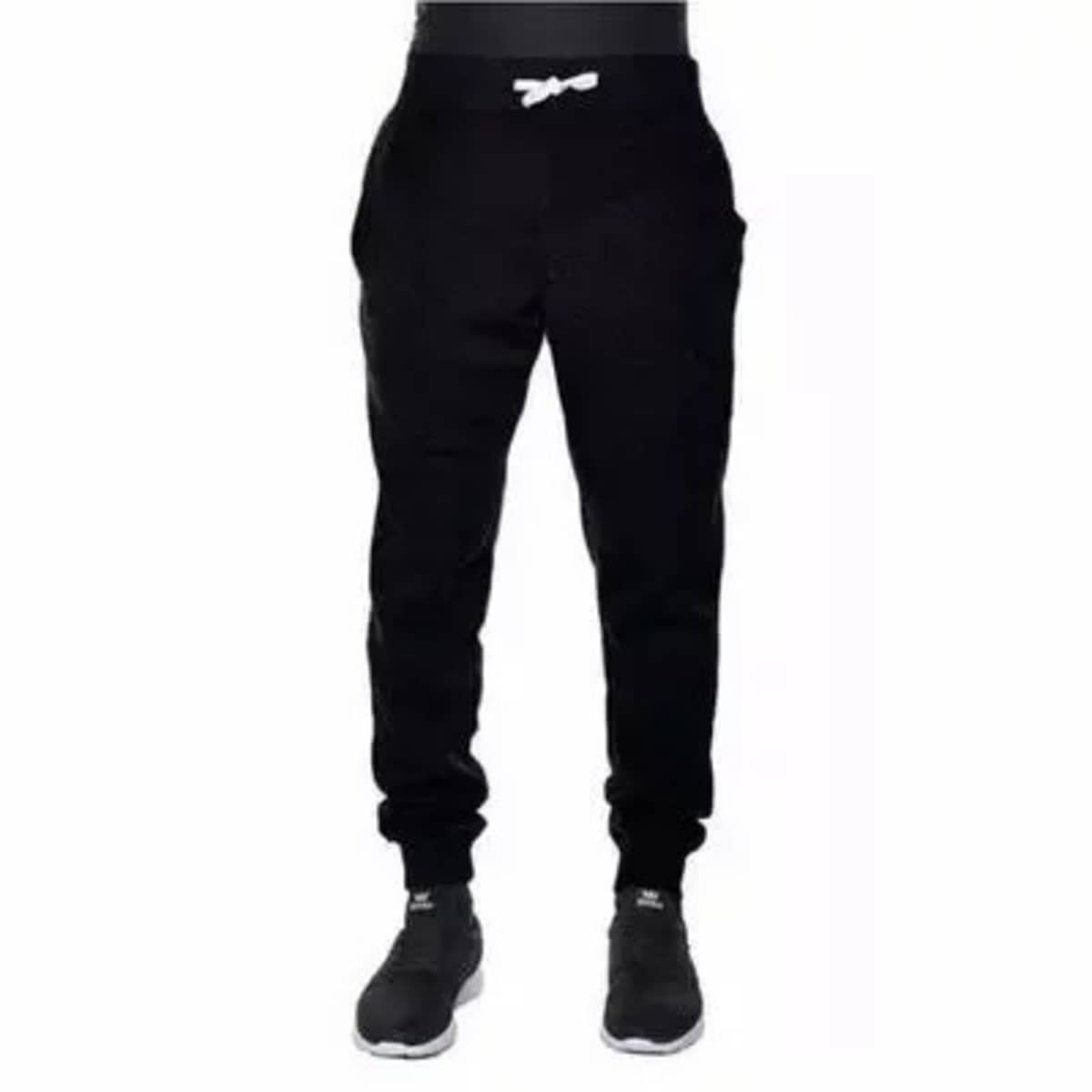 Mens smart sales black joggers