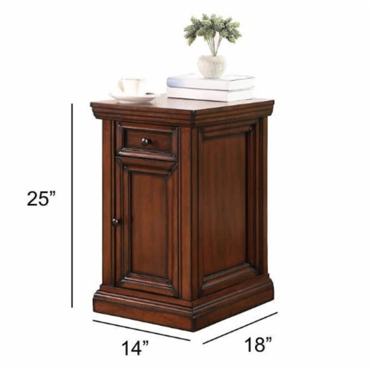 Costco chairside deals table with power